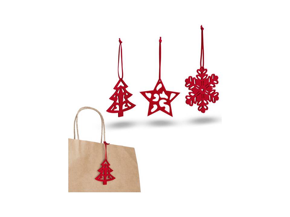 Set de 3 décorations de Noël 4
