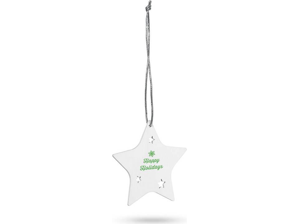 Ornements de Noël forme d'étoile 1