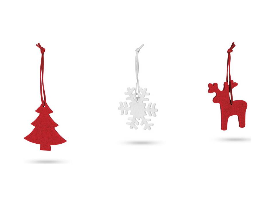 Set de 3 décorations de Noël 4
