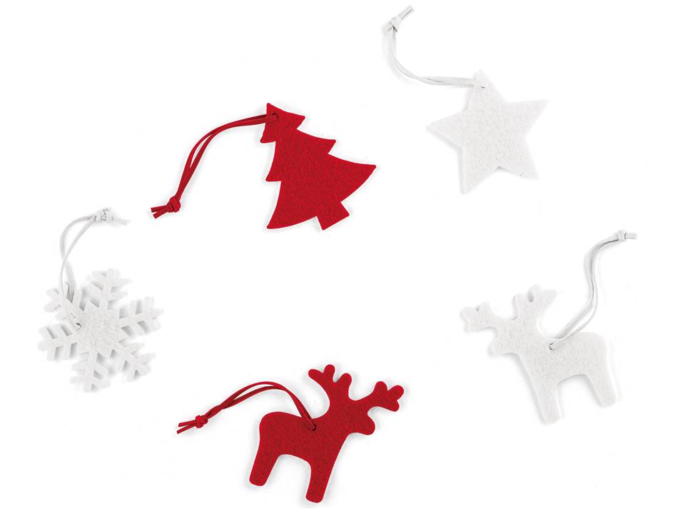 Set de 3 décorations de Noël 1