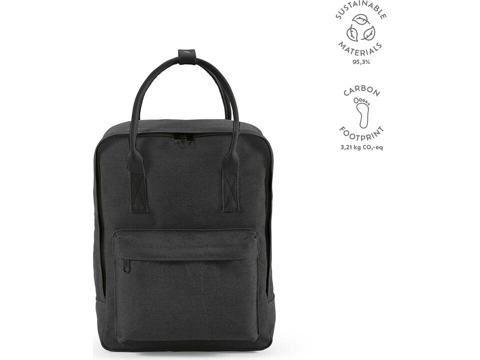Stockholm rugzak 18L gerecycled katoen 450 gsm 16