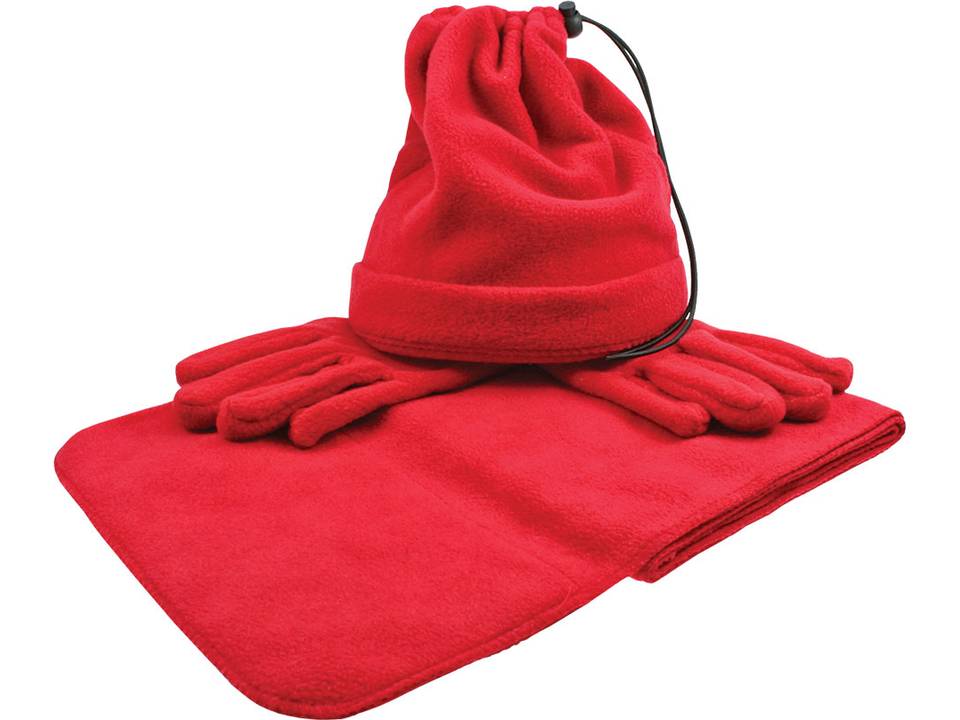 Écharpe polaire, gants, ski col 7