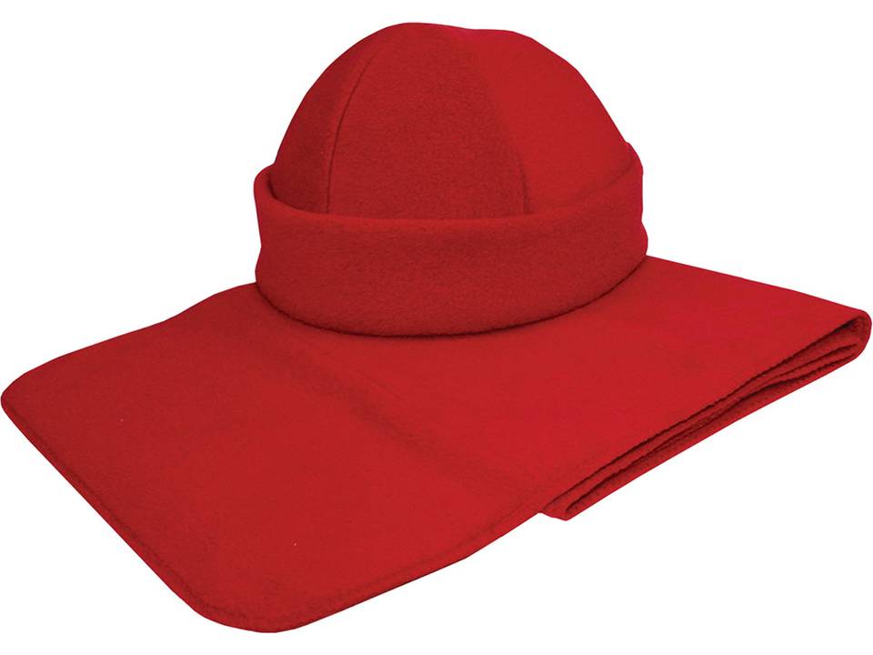 Chapeau et écharpe polaire 6
