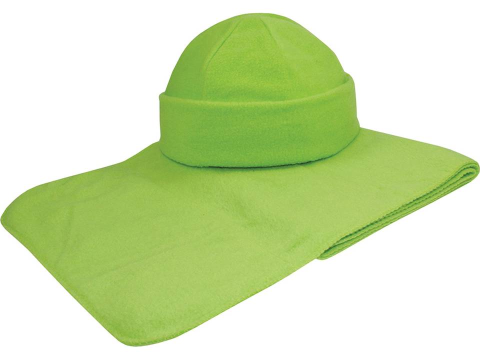 Chapeau et écharpe polaire 10