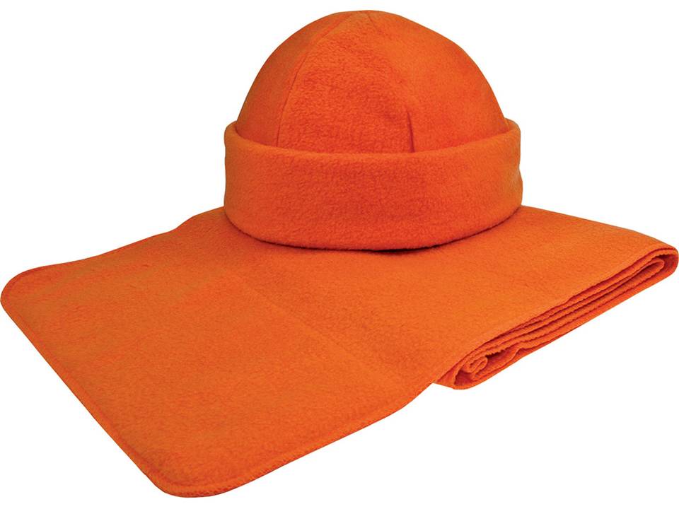 Chapeau et écharpe polaire 3