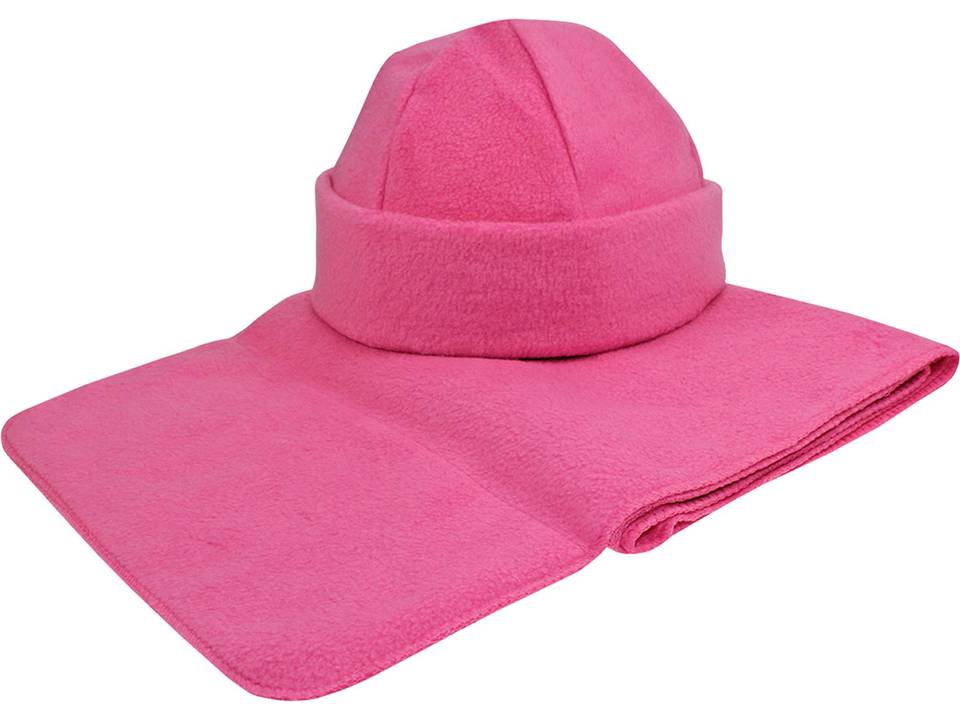 Chapeau et écharpe polaire 4