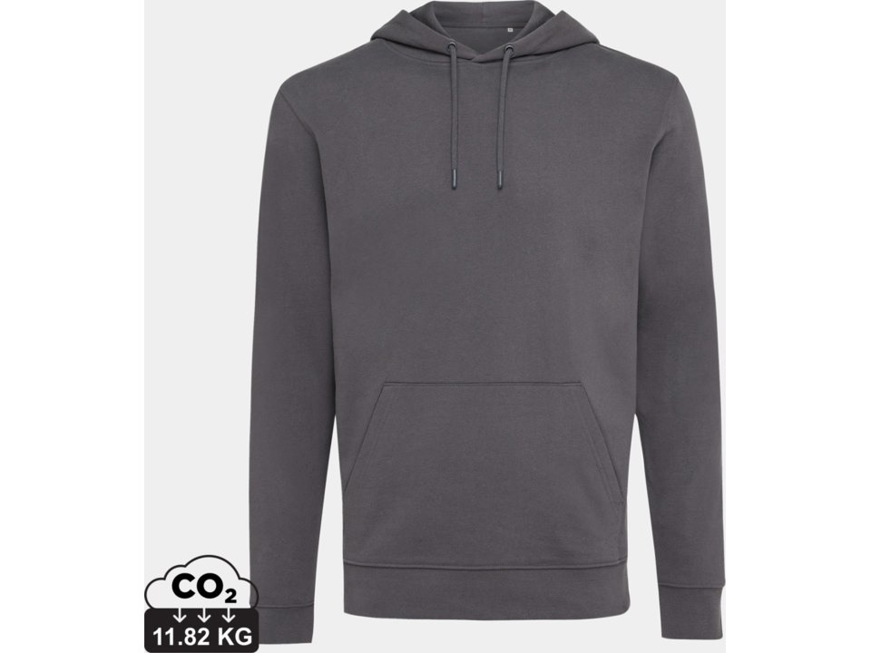 Sweat à capuche en coton recyclé et non teinté Iqoniq Jasper 71