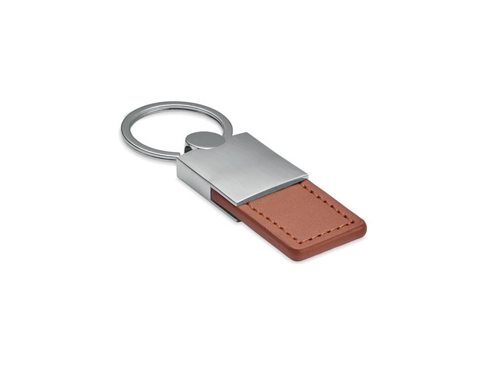 Porte-clés PU et métal 2