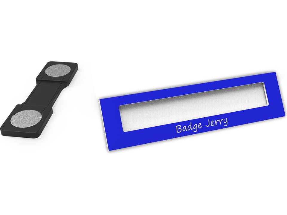 Badge nominatif 74 x 20 mm 5