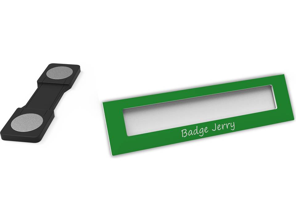 Badge nominatif 74 x 20 mm 8