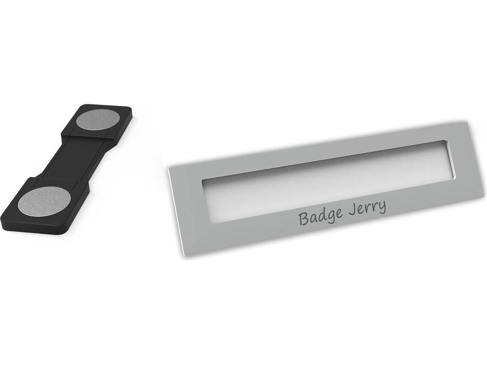 Badge nominatif 74 x 20 mm 10