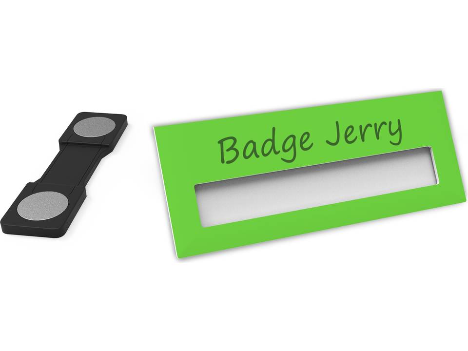 Badge nominatif 74 x 30 mm 14