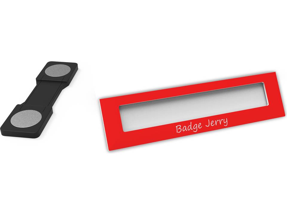 Badge nominatif 74 x 20 mm 17