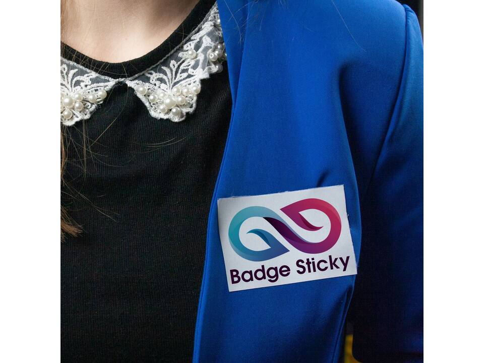 Badges Sticky 88 x 55 mm 3