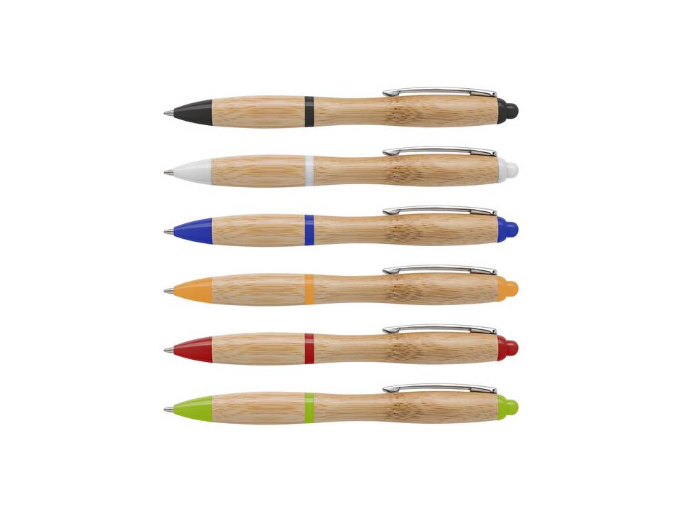 Stylo à bille en bambou