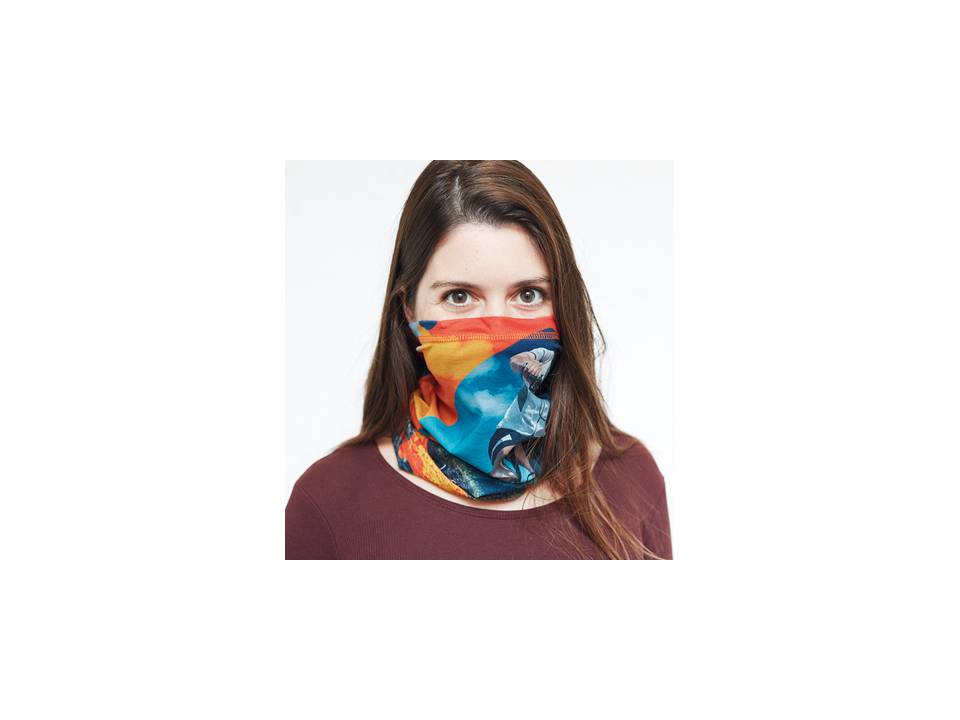 Bandana avec pince-nez 1