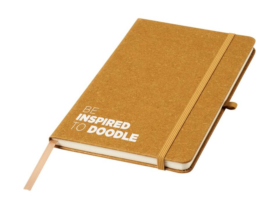 Be Inspired leather pieces notebook