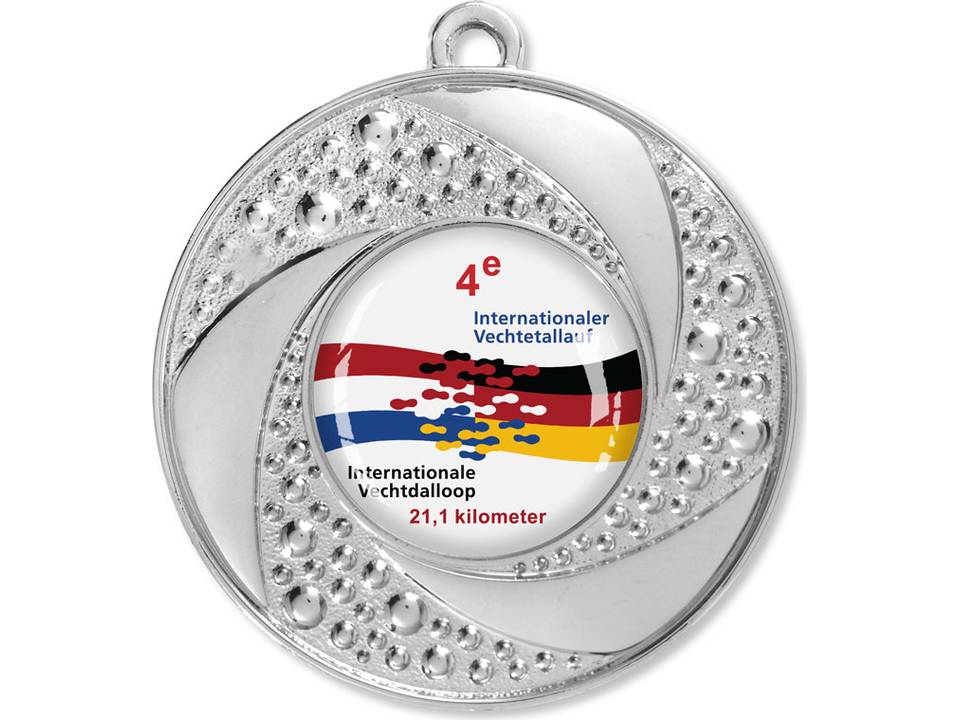 Bedrukte Medaille-Zilver