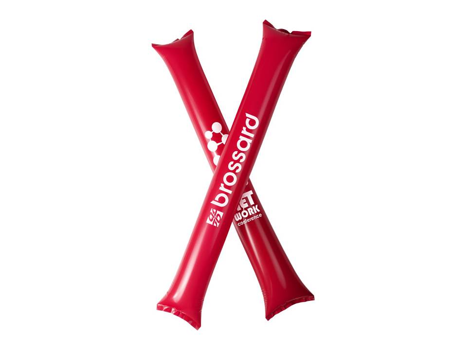 Cheer 2 delige opblaasbare cheering sticks