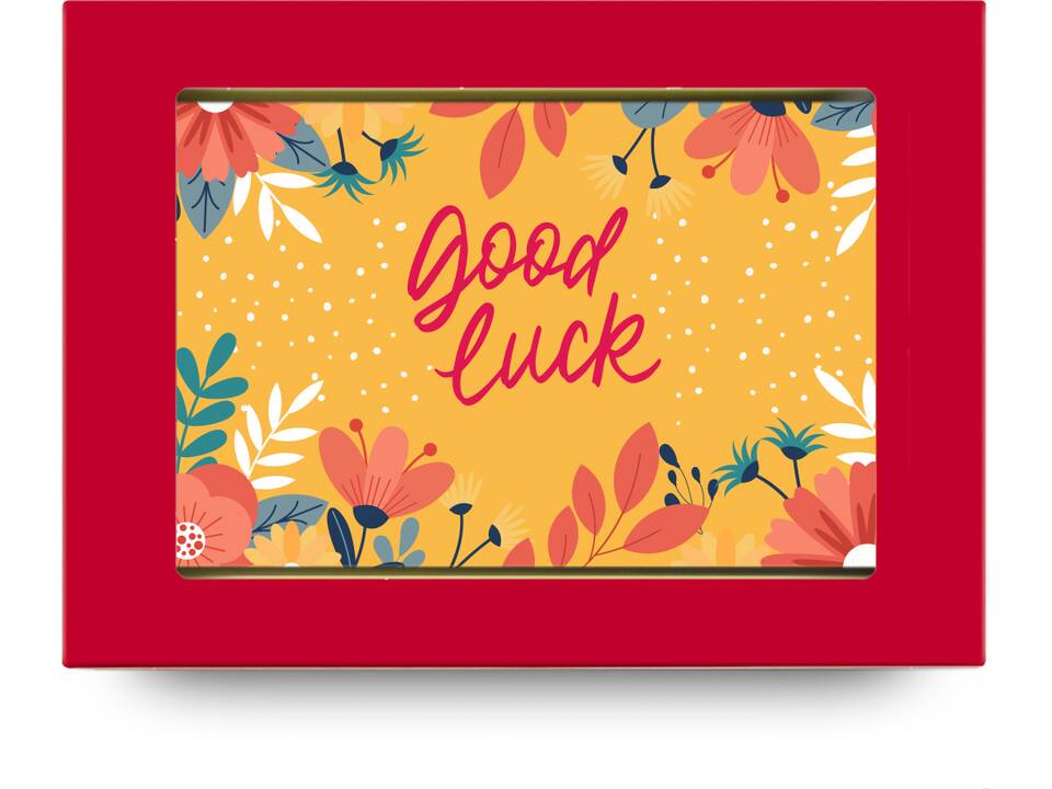 Carte de vœux en chocolat – Impression design personnalisé 2