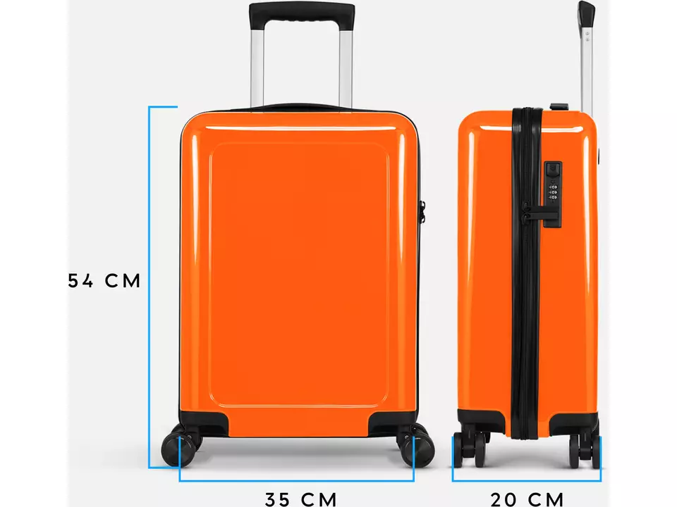 Valise cabine avec autocollant full color – votre message en mouvement 6