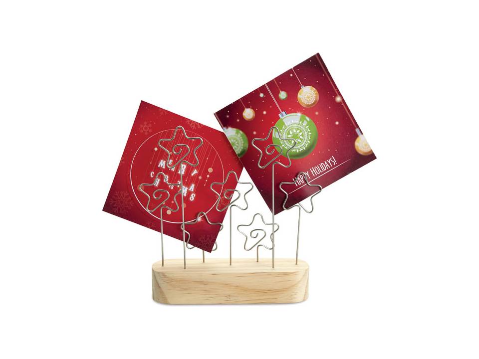 Support de cartes de Noël 2