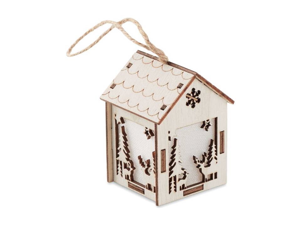 Maisonnette en MDF lumière