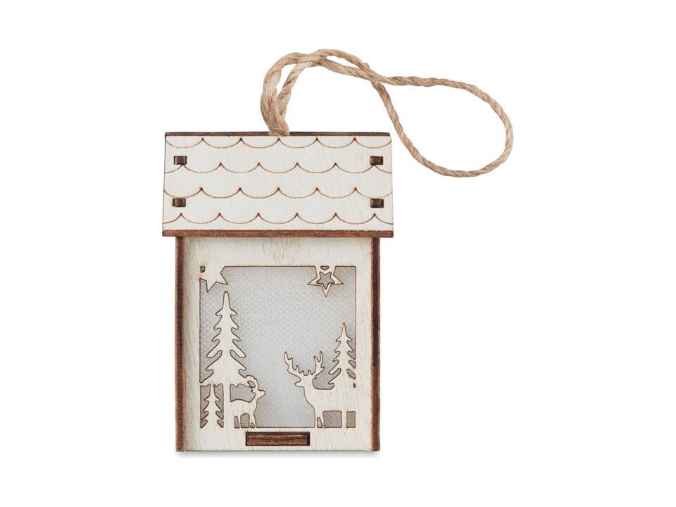 Maisonnette en MDF lumière 5