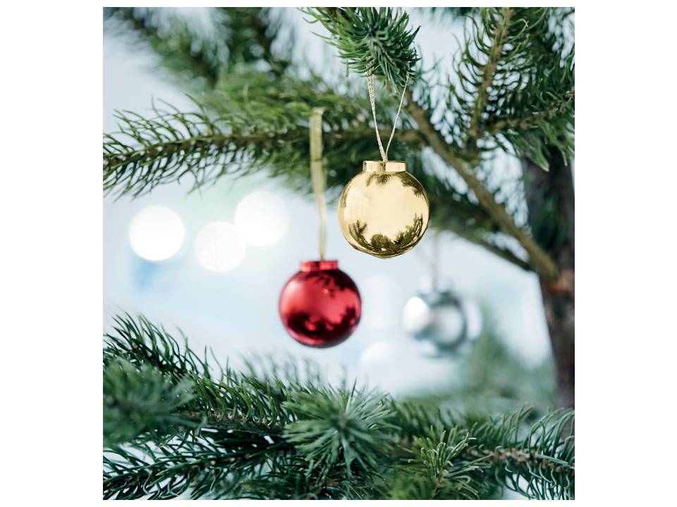 Baume à lèvres forme boule de Noël 3