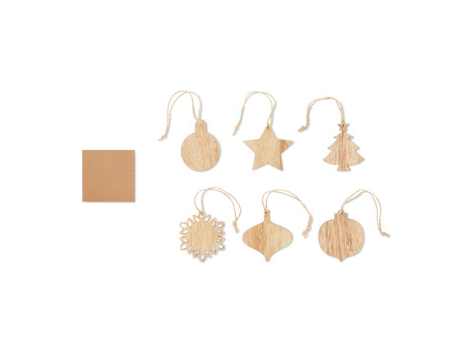 Décorations de Noël en bois 4