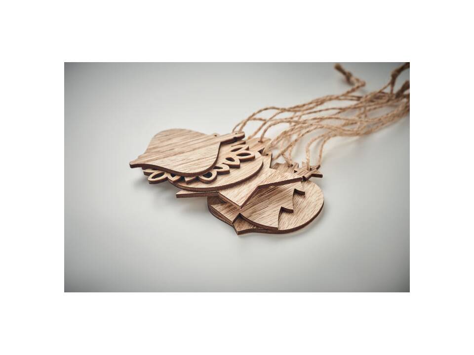 Décorations de Noël en bois 5