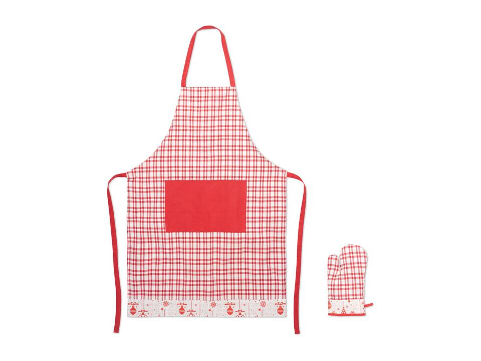 Set de cuisine de Noël 200 gr/m² 5