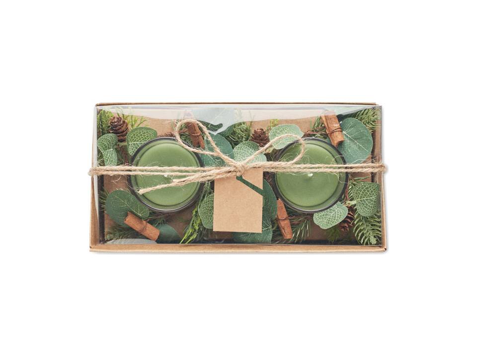 Set de 2 bougeoirs de Noël 6