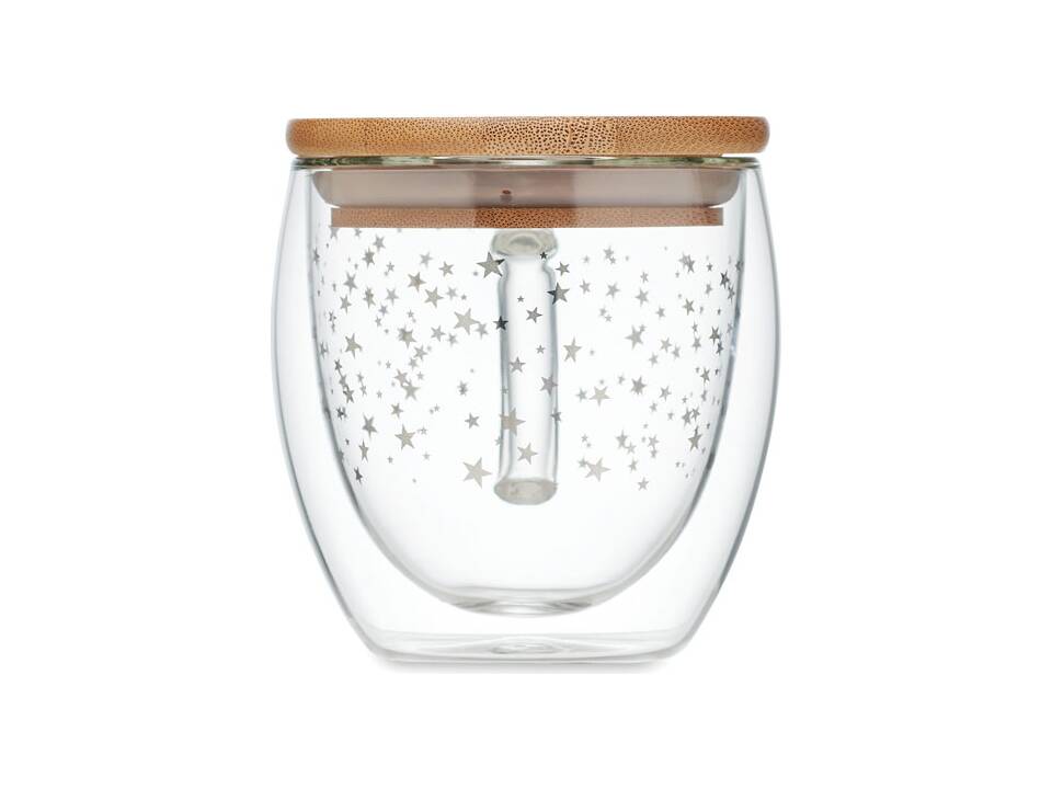 Tasse double paroi en verre 1