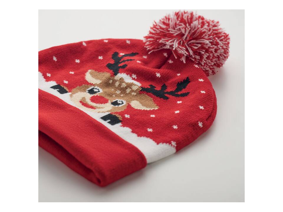 Bonnet de Noël tricoté 3