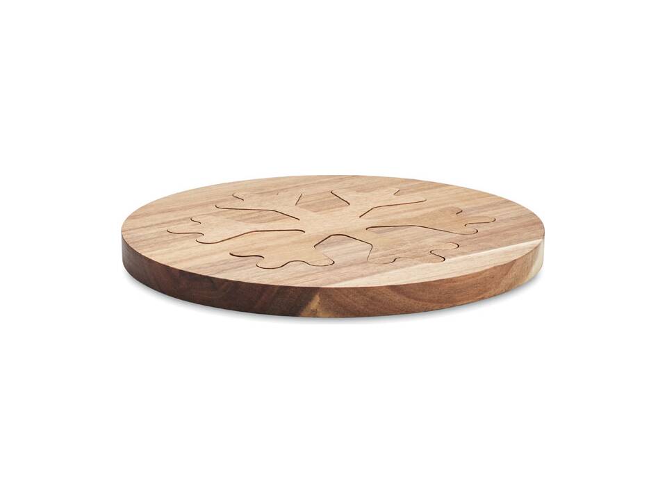 2 dessous de plat en d&#39;acacia 1