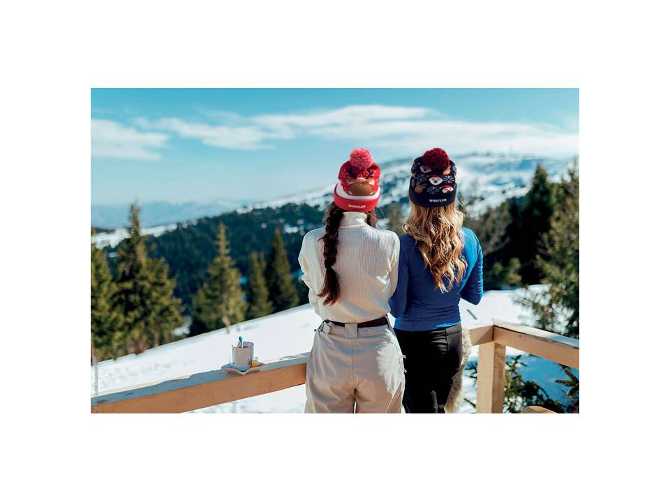 Bonnet de Noël avec lumières LED 8
