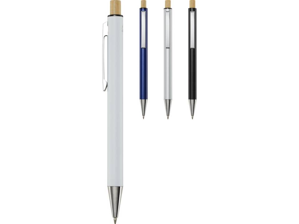 Stylo bille en aluminium recyclé Cyrus