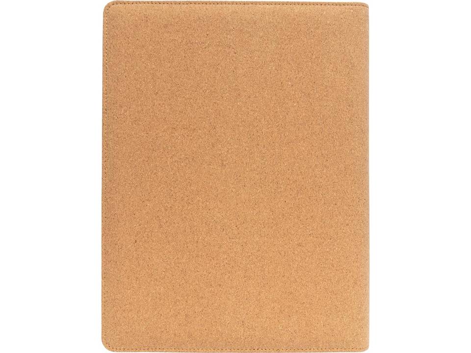 Conférencier A4 en liège avec stylo Deluxe 3