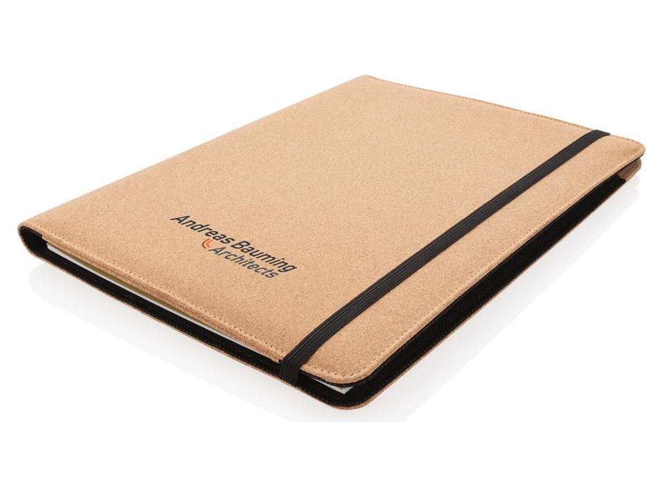 Conférencier A4 en liège avec stylo Deluxe 4