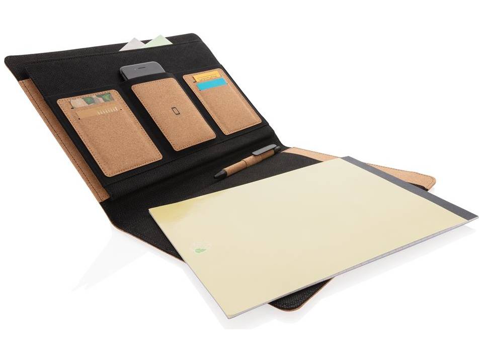 Conférencier A4 en liège avec stylo Deluxe 7