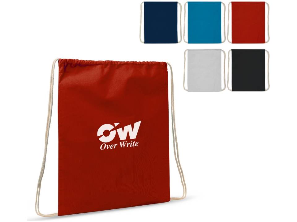 Sac Cordelettes en Coton Oeko-Tex® 35x45cm
