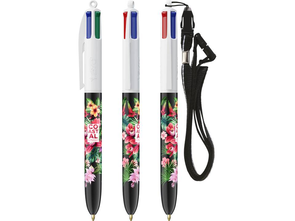 BIC 4 Colours bille + Lanyard 23