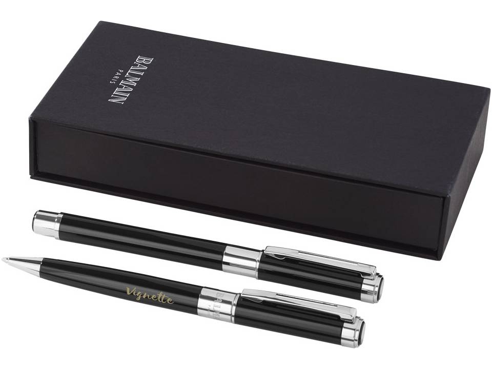 Duo pen gift set Nocturne bedrukken