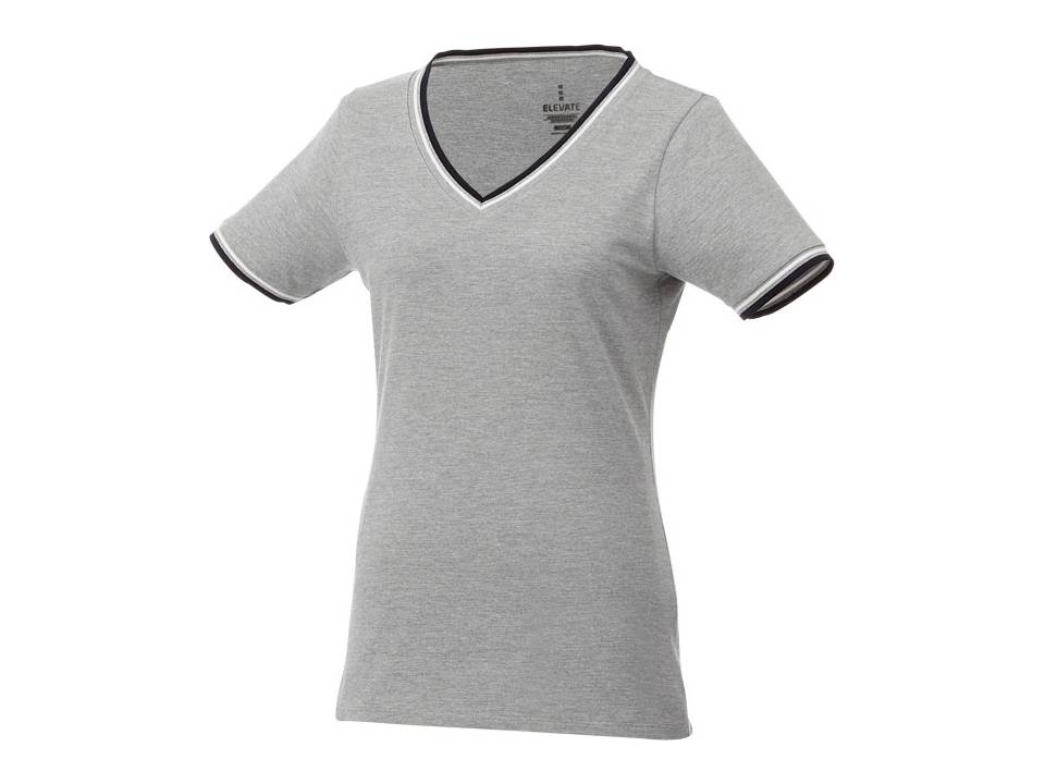 T-shirt maille piquée manches courtes femme Elbert