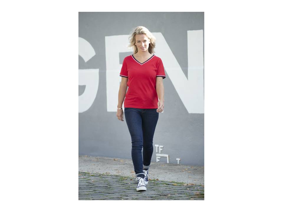 T-shirt maille piquée manches courtes femme Elbert 23