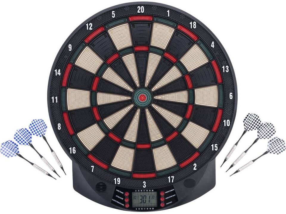 Elektronisch dartbord met 6 softtip pijlen