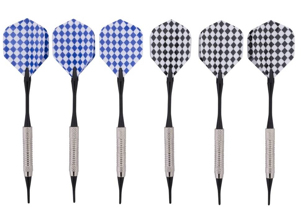 Cible électronique avec 6 fléchettes à pointe souple 4