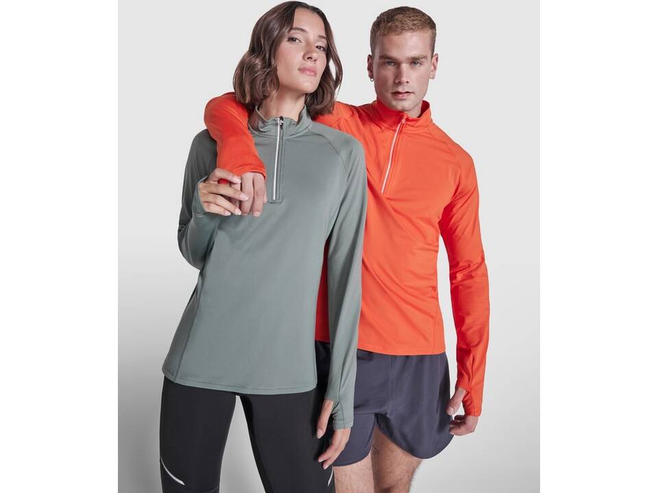 Sweatshirt Estambul à manches longues et col demi-zip pour homme 26