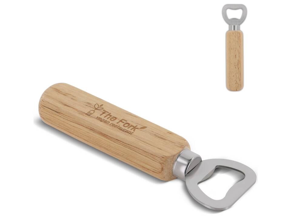 Ouvre-bouteilles avec manche en bois 4